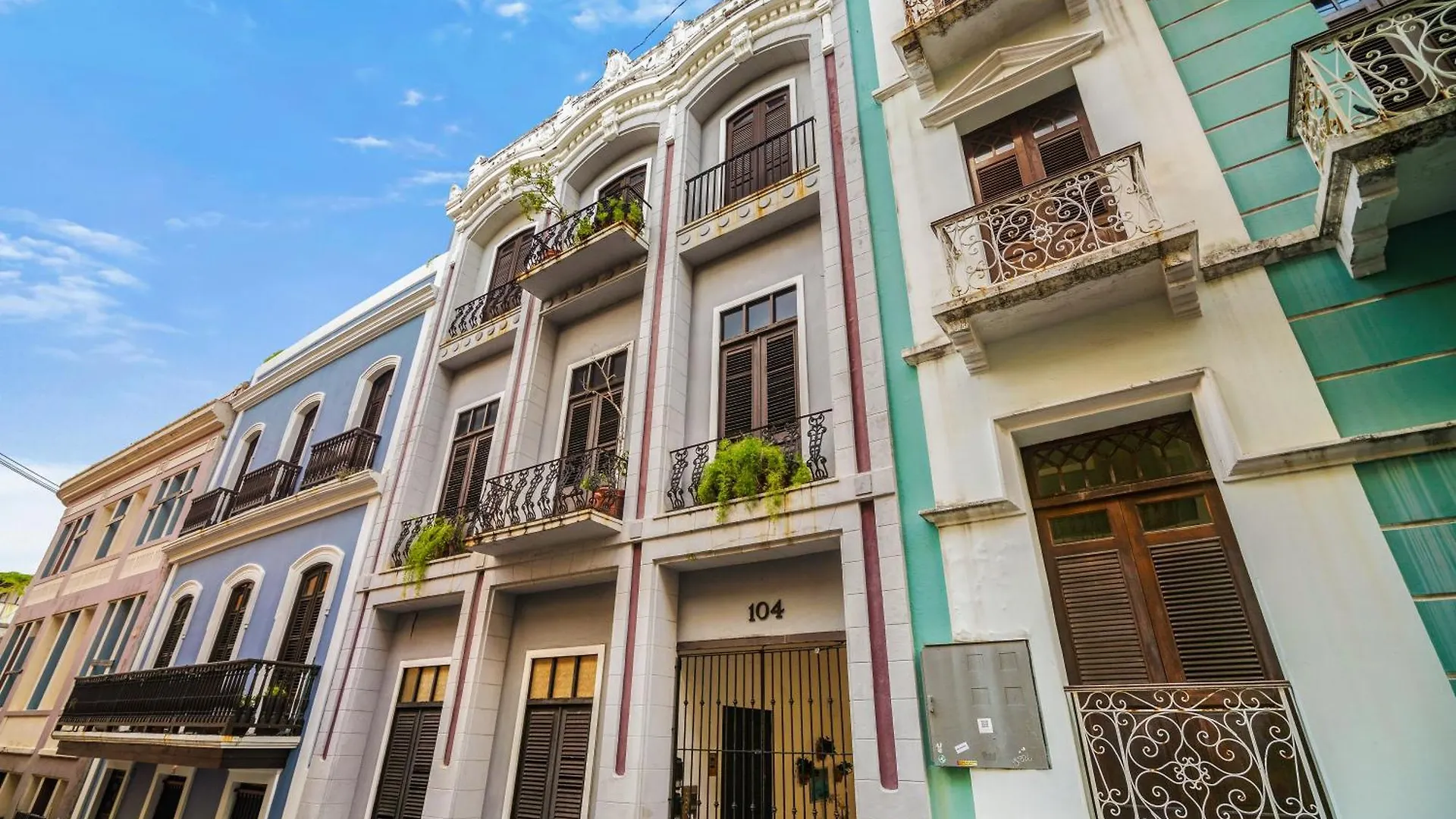 Spanish Penthouse Historic Mansion Private Patio San Juan Puerto Rico