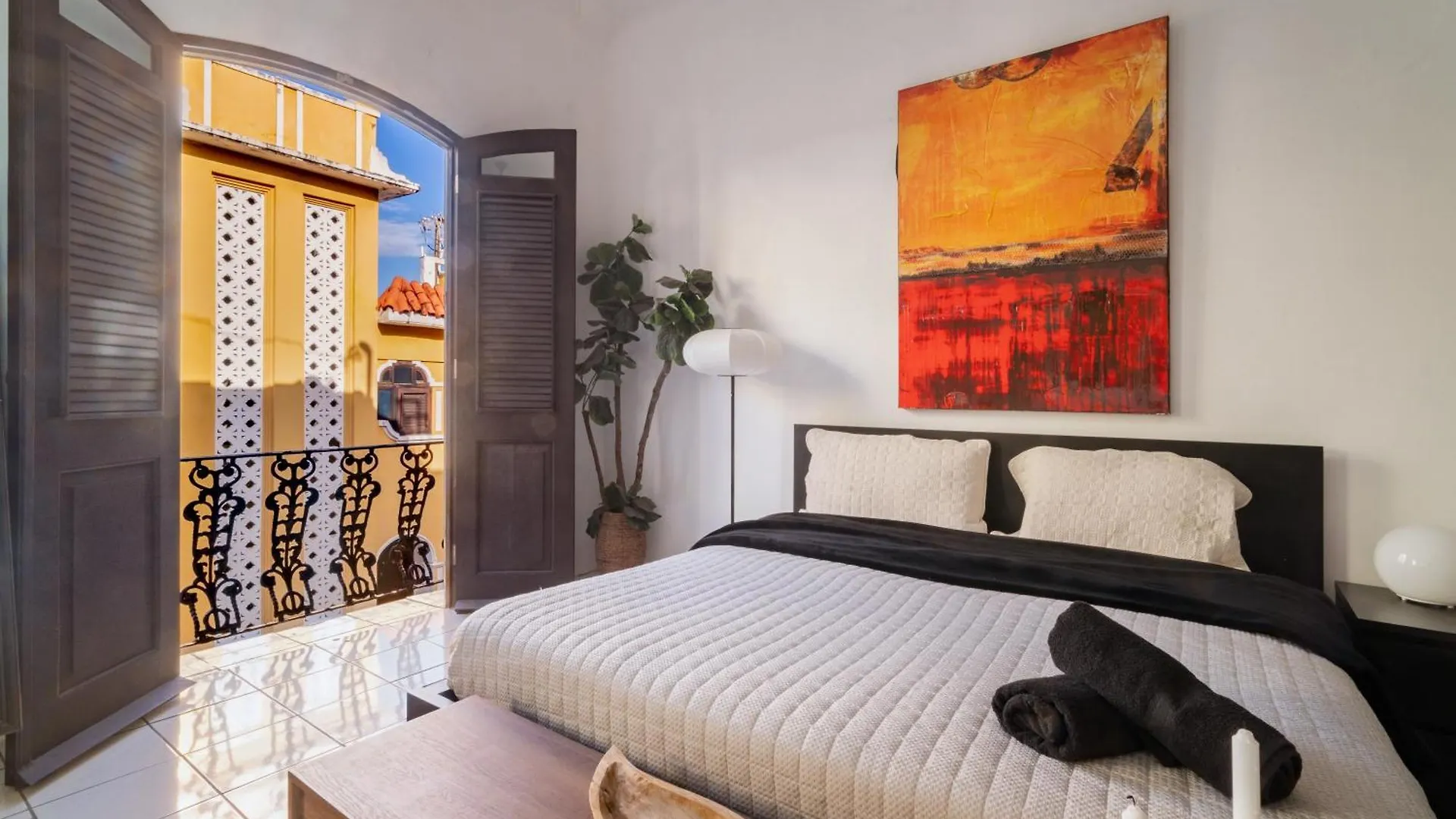 Spanish Penthouse Historic Mansion Private Patio San Juan