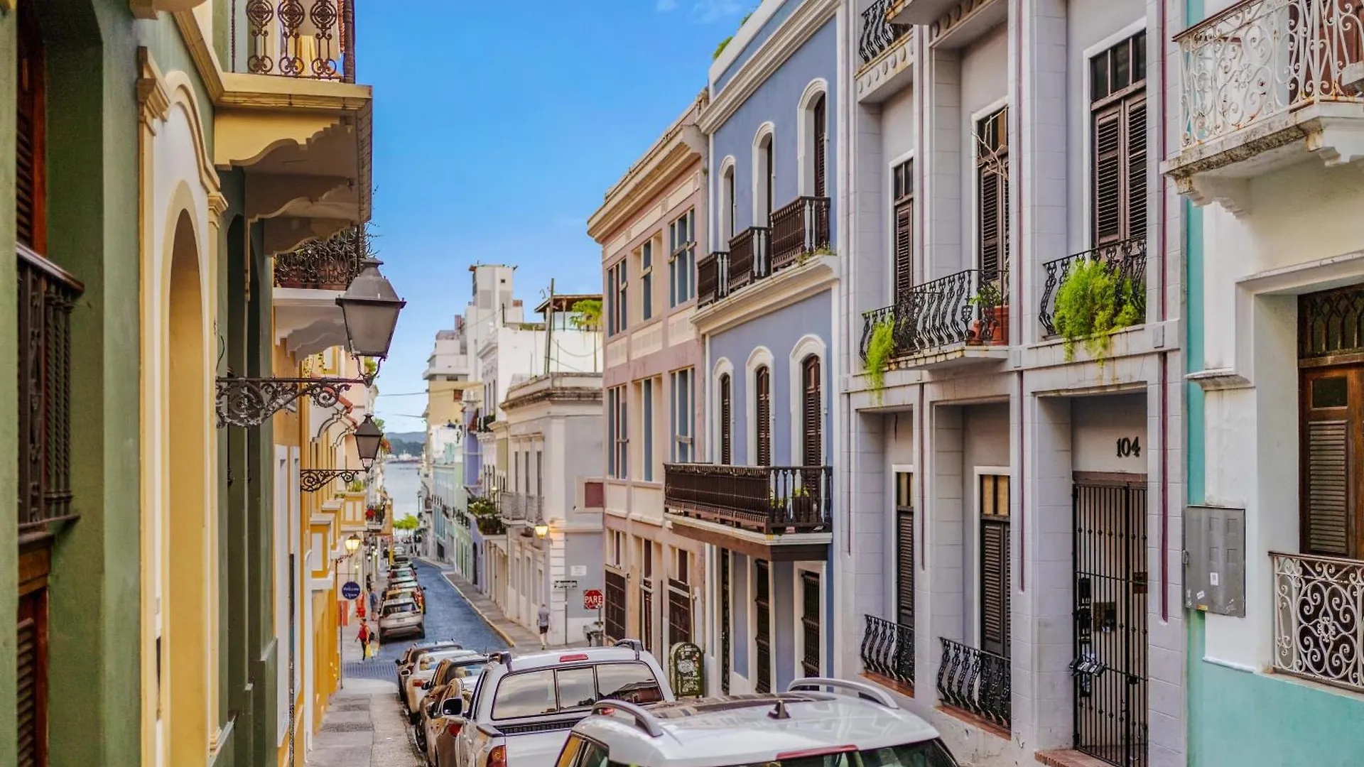アパート Spanish Penthouse Historic Mansion Private Patio サンジョアン